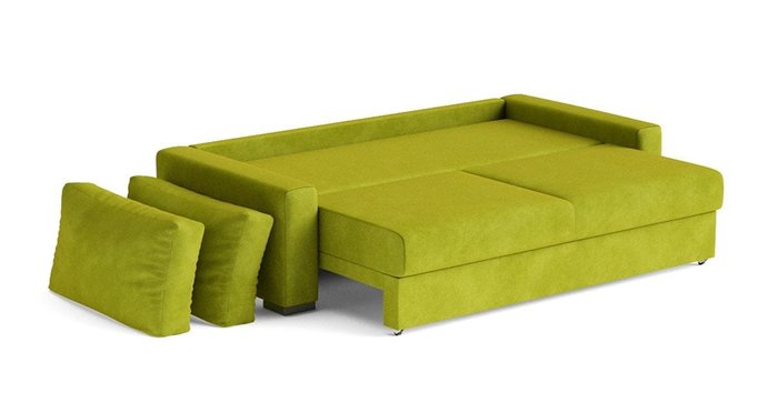 Диван-кровать Матиас зеленого цвета - лучшие Прямые диваны в INMYROOM