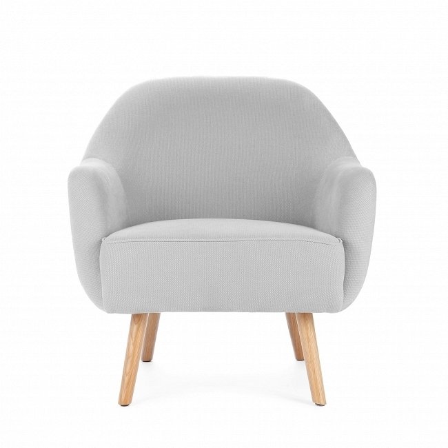 Кресло Livengood светло-серого цвета - лучшие Интерьерные кресла в INMYROOM