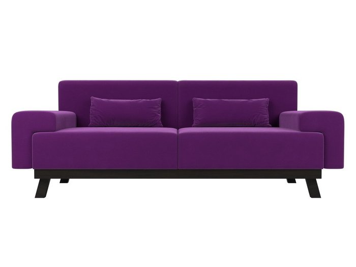 Диван Мюнхен фиолетового цвета - купить Прямые диваны по цене 36999.0