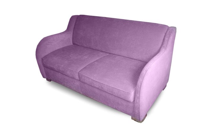 Диван-кровать Рут сиреневого цвета - купить Прямые диваны по цене 75020.0