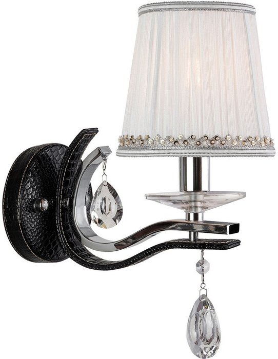 Бра AM Group GLAMOUR AP1 BK с подвесками Бра AM Group GLAMOUR AP1 BK с подвесками