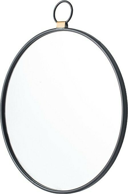 Зеркало настенное черного цвета - купить Настенные зеркала по цене 9630.0