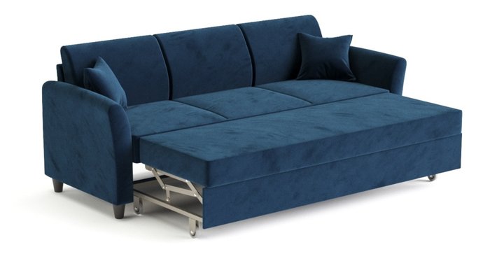 Диван-кровать Катарина темно-синего цвета - лучшие Прямые диваны в INMYROOM