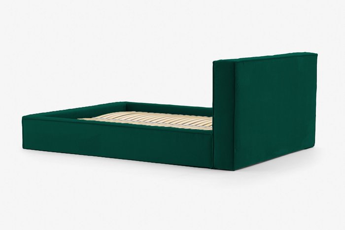 Кровать с подъемным механизмом Loft 180х200 зеленого цвета - купить Кровати для спальни по цене 74590.0