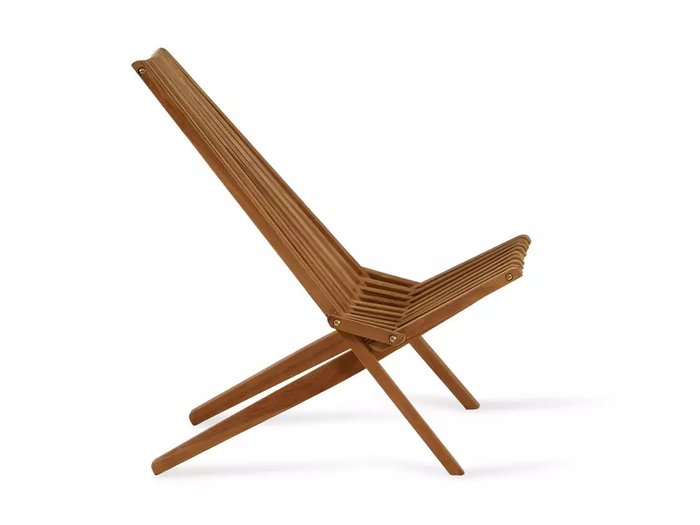 Кресло складное Safari бежевого цвета - лучшие Садовые стулья в INMYROOM