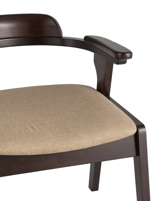 Стул Vincent с мягким сиденьем бежевого цвета - лучшие Обеденные стулья в INMYROOM