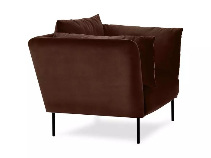 Кресло Copenhagen темно-коричневого цвета - лучшие Интерьерные кресла в INMYROOM