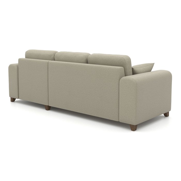 Угловой диван-кровать Vittorio EKL бежевый - лучшие Угловые диваны в INMYROOM