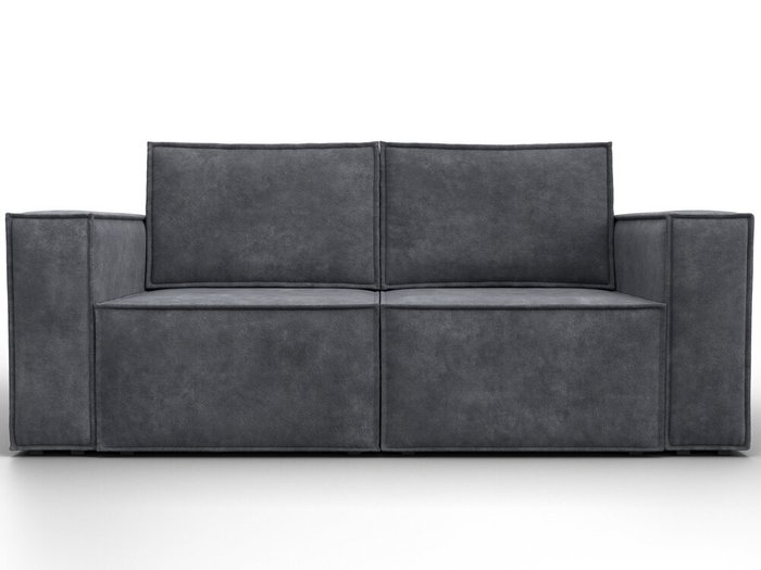 Диван-кровать Куба мини темно-серого цвета - купить Прямые диваны по цене 77990 Диван-кровать Куба мини темно-серого цвета - купить Прямые диваны по цене 77990