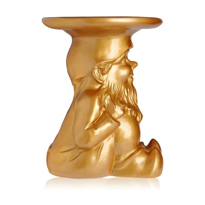 Табурет Gnomes Наполеон золотого цвета - лучшие Табуреты в INMYROOM