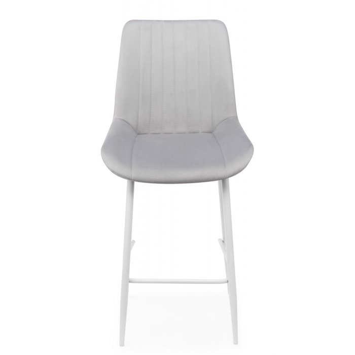 Барный стул Седа светло-серого цвета - купить Барные стулья по цене 6160 Барный стул Седа светло-серого цвета - купить Барные стулья по цене 6160