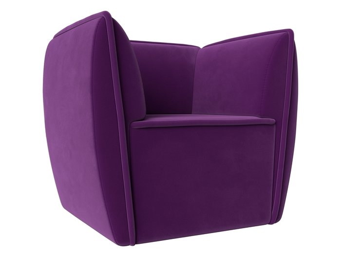 Кресло Бергамо фиолетового цвета