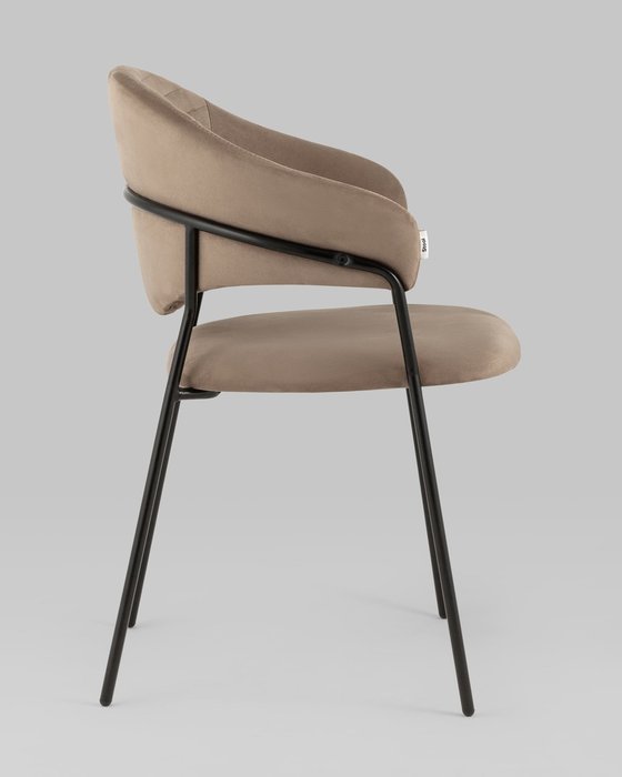 Стул Алексис светло-коричневого цвета - лучшие Обеденные стулья в INMYROOM