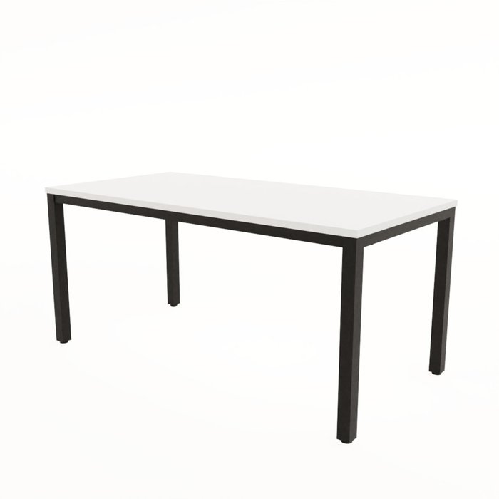 Обеденный стол Lanch 160х80 белого цвета