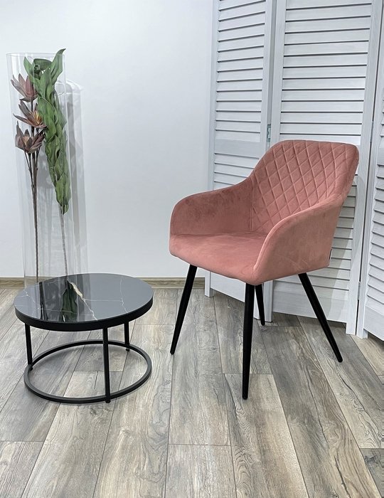 Стул Brendy розового цвета - купить Обеденные стулья по цене 3000.0