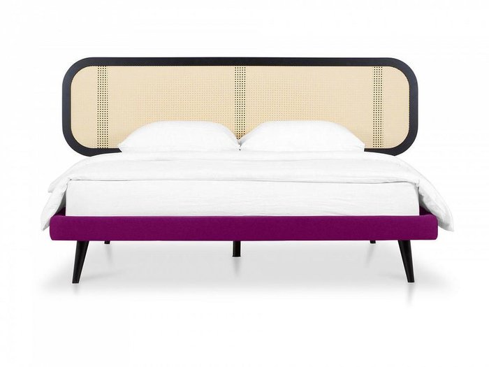Кровать Male 160х200 с основанием пурпурного цвета - купить Кровати для спальни по цене 109700.0