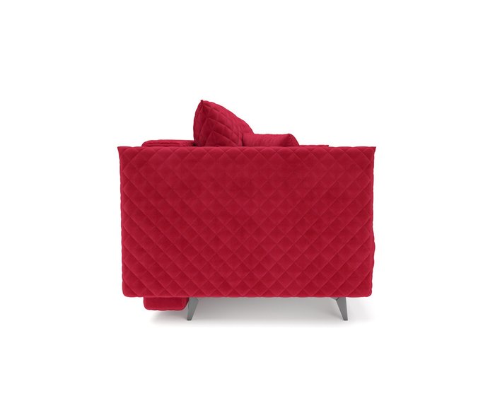 Прямой диван-кровать Вашингтон красного цвета - лучшие Прямые диваны в INMYROOM