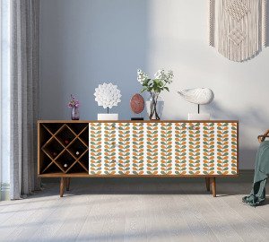 Комод Berber с бутылочницей 23 принт - лучшие Комоды в INMYROOM