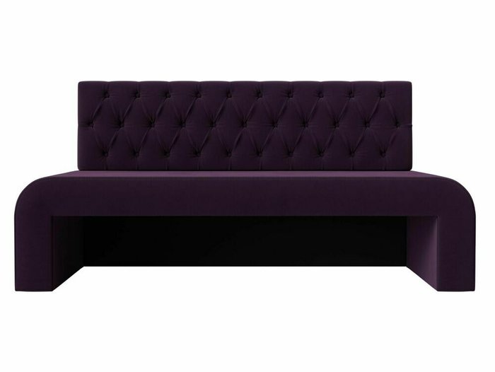 Прямой диван Кармен Люкс фиолетового цвета - купить Прямые диваны по цене 27999.0