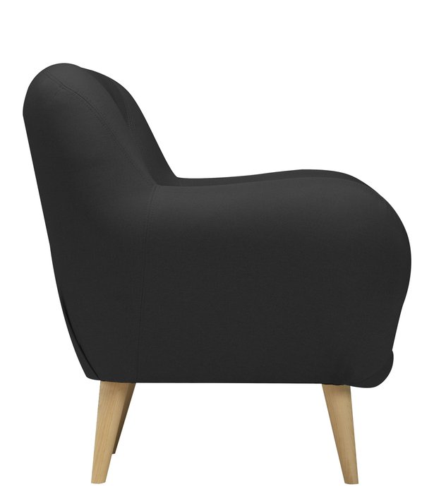 Кресло Элефант черного цвета - лучшие Интерьерные кресла в INMYROOM