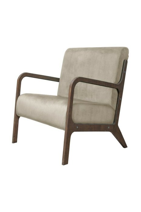 Кресло Mody бежевого цвета