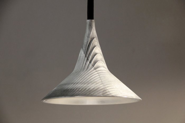 Подвесной светильник UNTERLINDEN Artemide серый из литого под давлением алюминия - купить Подвесные светильники по цене 41480.0