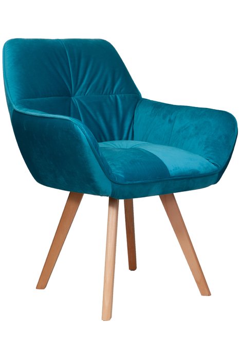 Стул Soft бирюзового цвета - купить Интерьерные кресла по цене 13850.0
