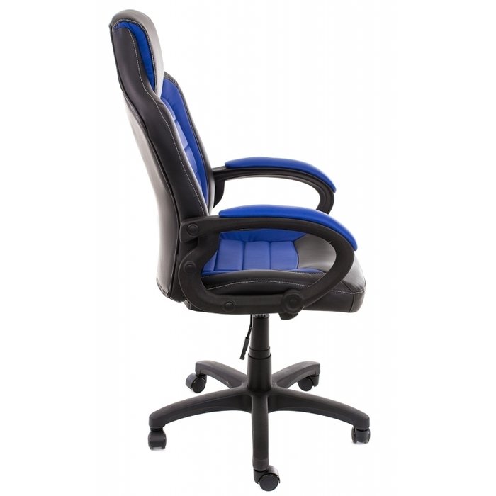 Компьютерное кресло Kadis черно-синего цвета - лучшие Офисные кресла в INMYROOM