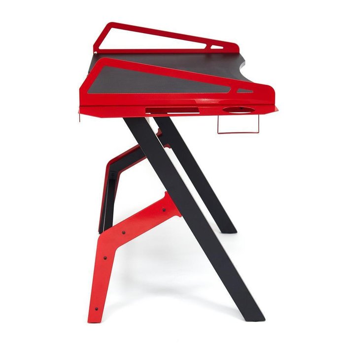 Стол Cyber черно-красного цвета - лучшие Офисные столы в INMYROOM