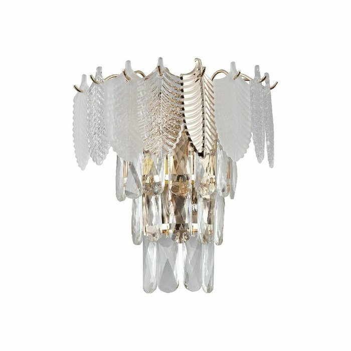 Настенный светильник ML.602.02 (хрусталь, цвет прозрачный)