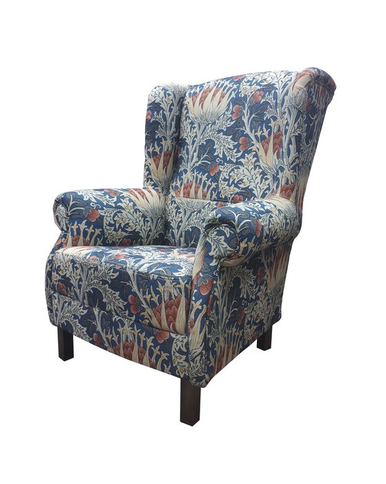 Кресло Артишок сине-голубого цвета - купить Интерьерные кресла по цене 41600.0