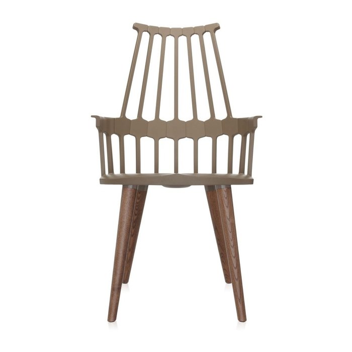 Стул Comback на деревянных ножках - купить Обеденные стулья по цене 57014.0