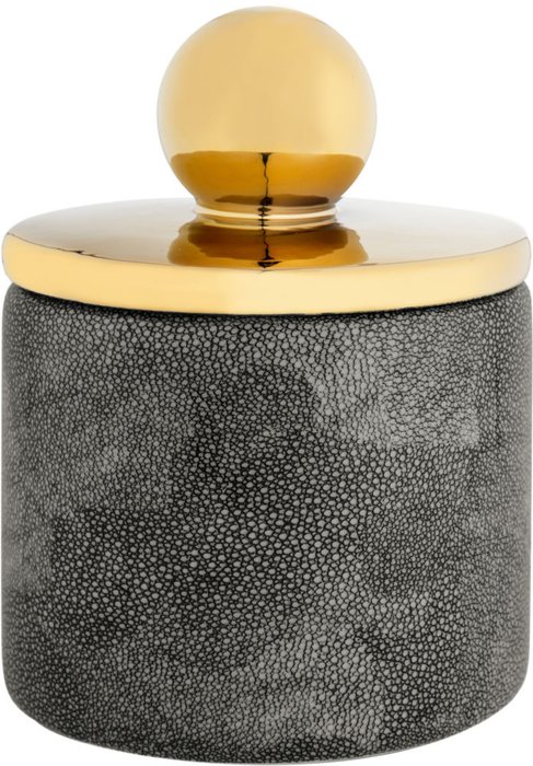 Керамическая настольная ваза Gold 