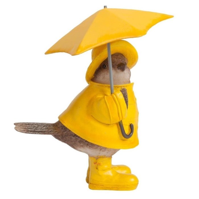 Статуэтка Chickabiddy с желтым зонтиком