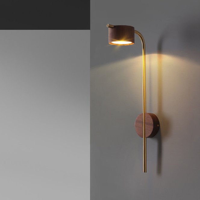 Настенный светильник PATSY H80 Dark brown - купить Бра и настенные светильники по цене 21300.0