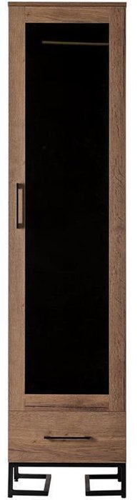 Шкаф витрина Loft коричневого цвета - лучшие Шкафы витринные в INMYROOM