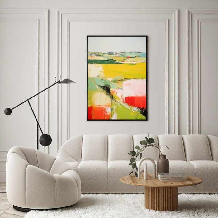 Репродукция картины Landscape collection, Lines, No 1, 2024г. - лучшие Картины в INMYROOM