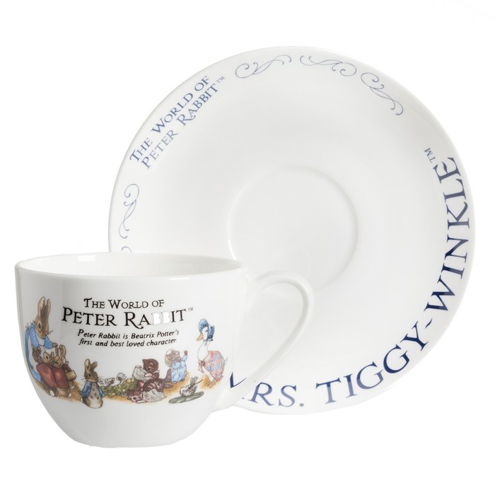 Чайная пара The World of Peter Rabbit - лучшие Чашки в INMYROOM