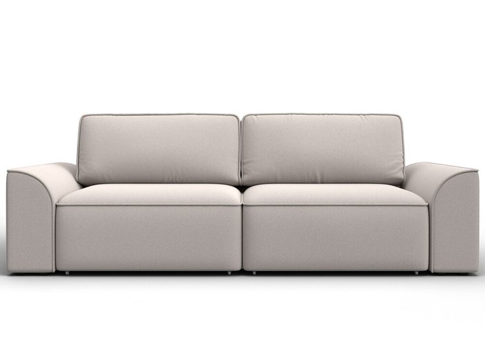 Диван-кровать Лига-048 светло-бежевого цвета (замша ) - купить Прямые диваны по цене 77990 Диван-кровать Лига-048 светло-бежевого цвета (замша ) - купить Прямые диваны по цене 77990