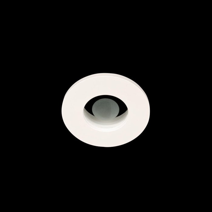 Встраиваемый светильник Chip 10338/B White (металл, цвет белый) - купить Встраиваемые споты по цене 470