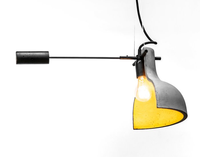 Подвесной светильник Petr из бетона - лучшие Подвесные светильники в INMYROOM
