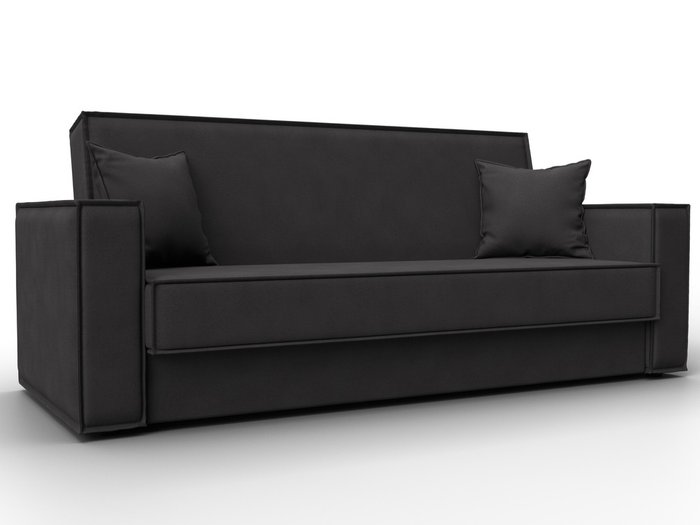 Диван-кровать Куба темно-коричневого цвета (замша) Диван-кровать Куба темно-коричневого цвета (замша)