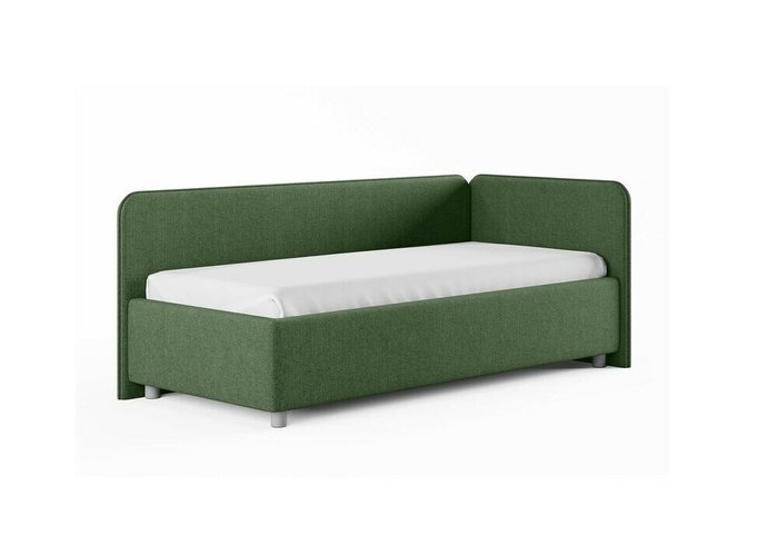 Кровать Capri R 90х200 зеленого цвета без основания и подъемного механизма