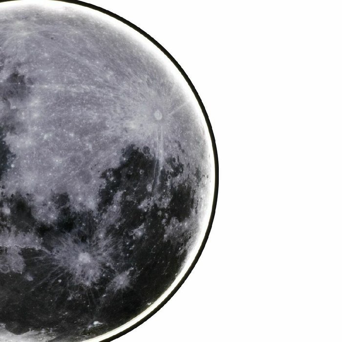 Настенно-потолочный светильник Planet 605/S LED Moon (силикон, цвет серый) - лучшие Бра и настенные светильники в INMYROOM Настенно-потолочный светильник Planet 605/S LED Moon (силикон, цвет серый) - лучшие Бра и настенные светильники в INMYROOM