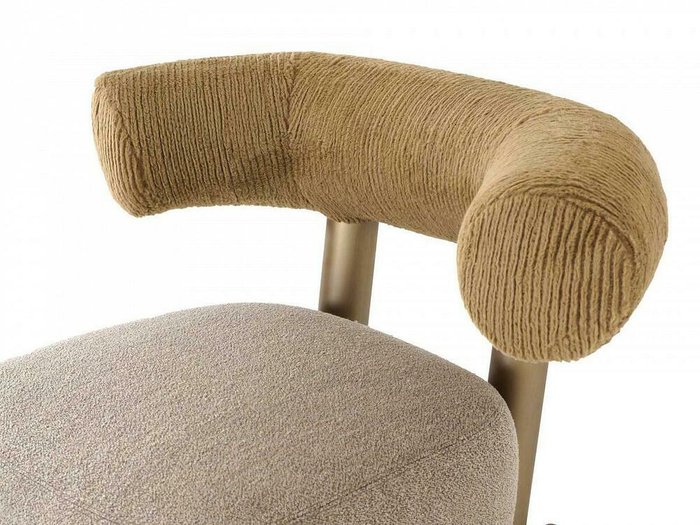 Кресло Pipe бежево-коричневого цвета - лучшие Интерьерные кресла в INMYROOM