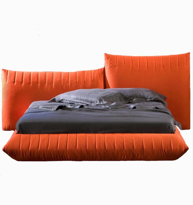 Кровать Bellavita оранжевого цвета 160х200