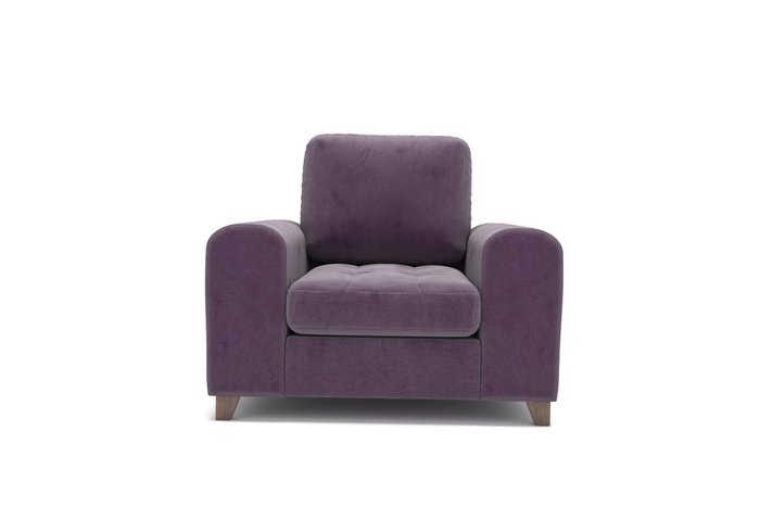  Кресло Vittorio MT фиолетового цвета - купить Интерьерные кресла по цене 31400.0
