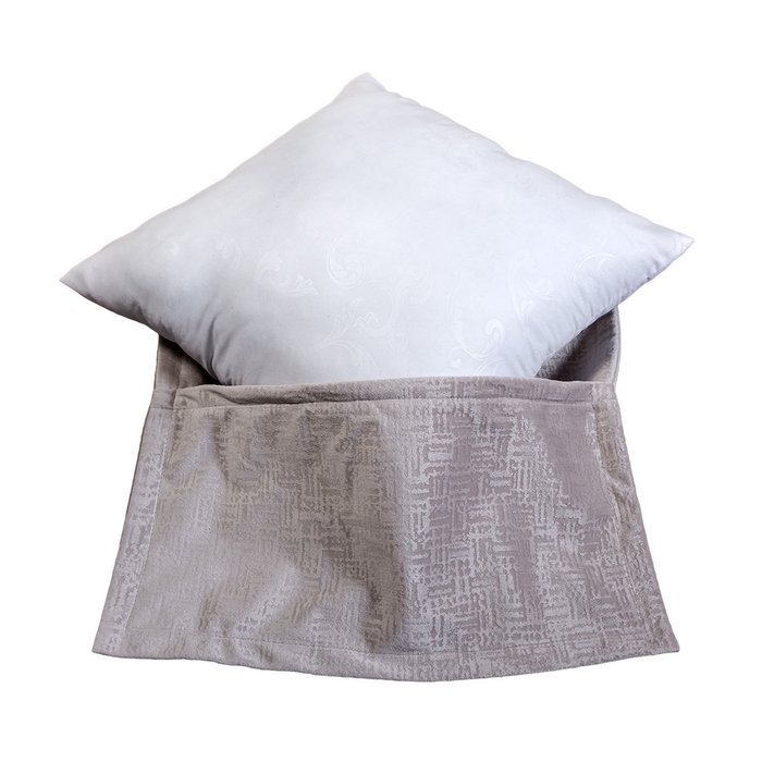 Внутренняя подушка белого цвета - купить Декоративные подушки по цене 867.0
