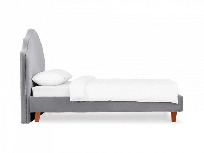Кровать Queen II Victoria L 160х200 серого цвета - лучшие Кровати для спальни в INMYROOM