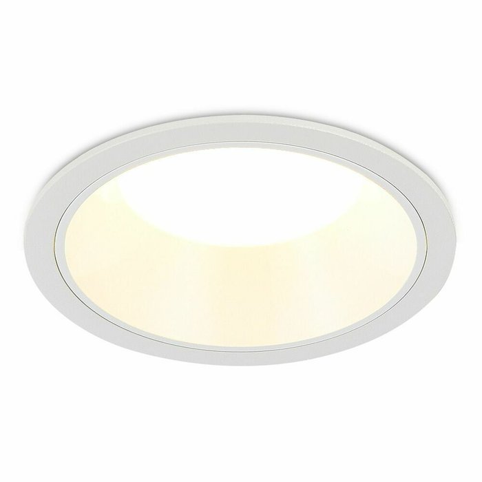 Св-к встр. Белый LED 1*12W 3000K 1 080Lm Ra80 120° IP20 D105xH50 100-240V Встраиваемые светильники Св-к встр. Белый LED 1*12W 3000K 1 080Lm Ra80 120° IP20 D105xH50 100-240V Встраиваемые светильники
